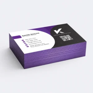 Painted Edge Business Cards
